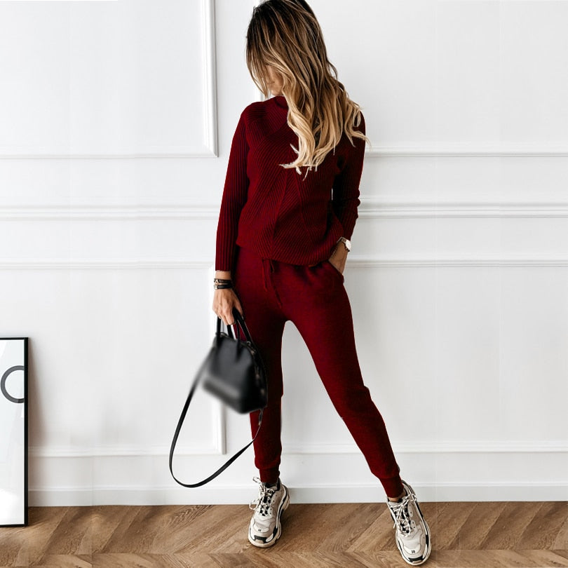 Kntted Turtleneck Sweater