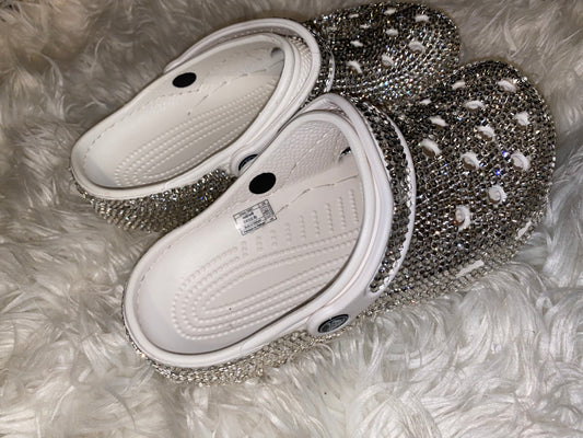 Clear Bling Rhinestone Slides