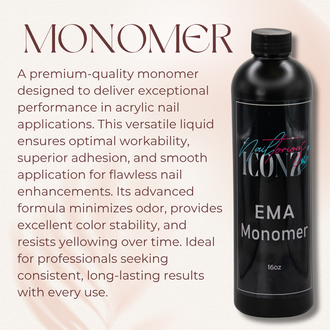 Nailtorious Iconz EMA Medium-Speed Monomer