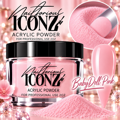Nailtorious Iconz Professional Acrylic Powder – 2 oz