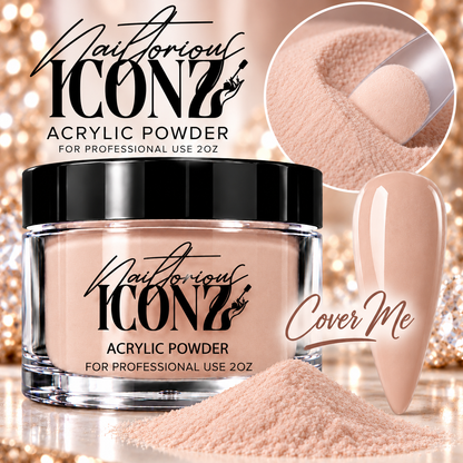 Nailtorious Iconz Professional Acrylic Powder – 2 oz