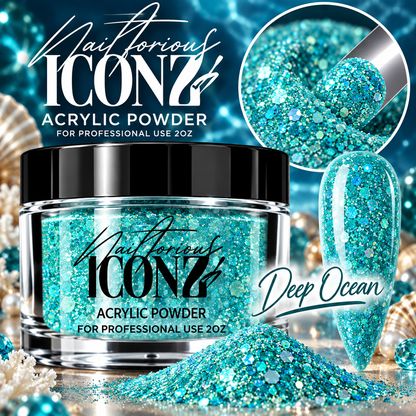 Nailtorious Iconz Professional Acrylic Powder – 2 oz