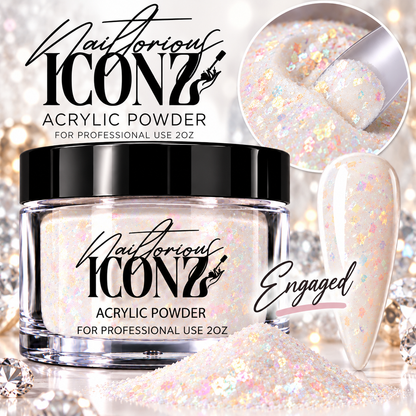Nailtorious Iconz Professional Acrylic Powder – 2 oz