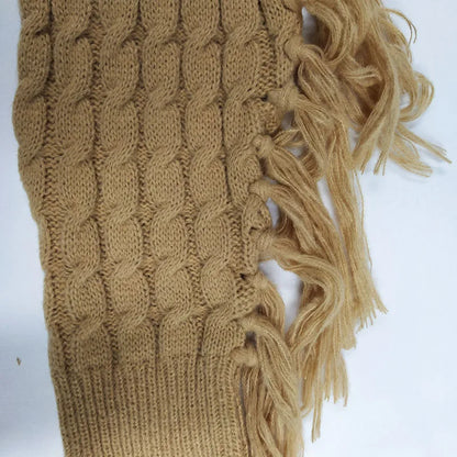 Tassel Knit Sweater & Pant Set