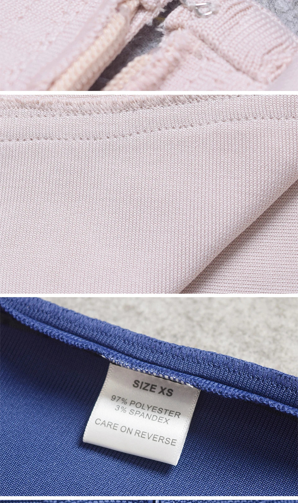 Zip Detail Turtleneck Midi Dress