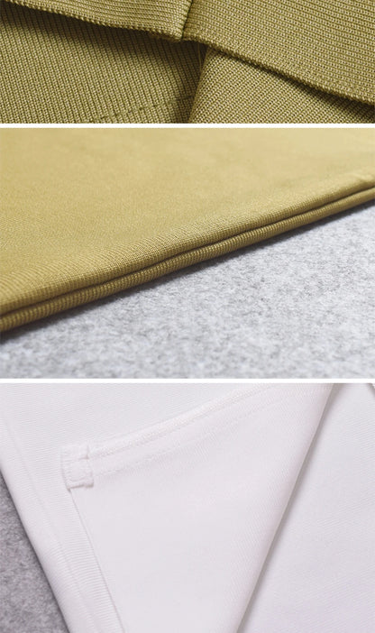 Zip Detail Turtleneck Midi Dress