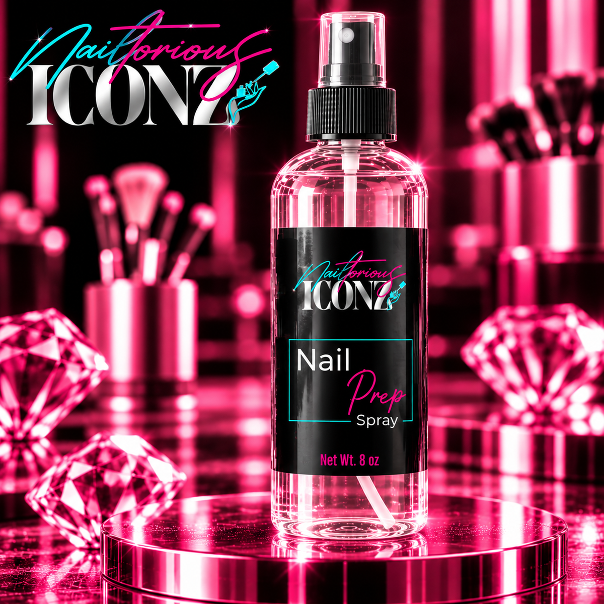 Nailtorious Iconz Nail Prep Spray