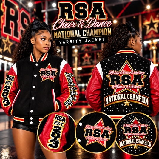 RSA Cheer & Dance National Champion Varsity Jacket