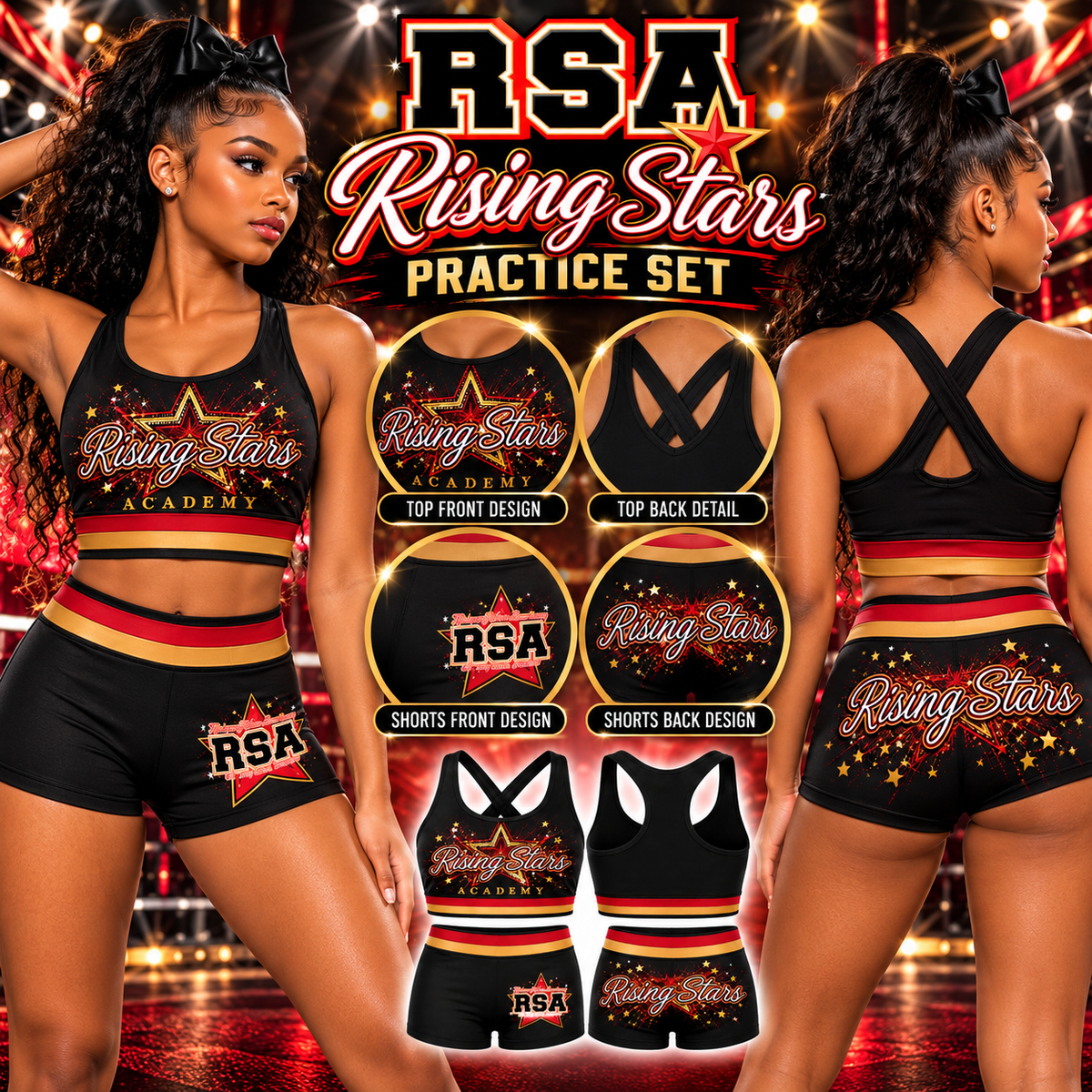 RSA Rising Stars Cheer & Dance Performance Practice Set