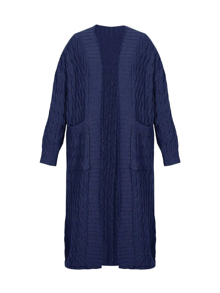 Super Long Cardigan With Pockets