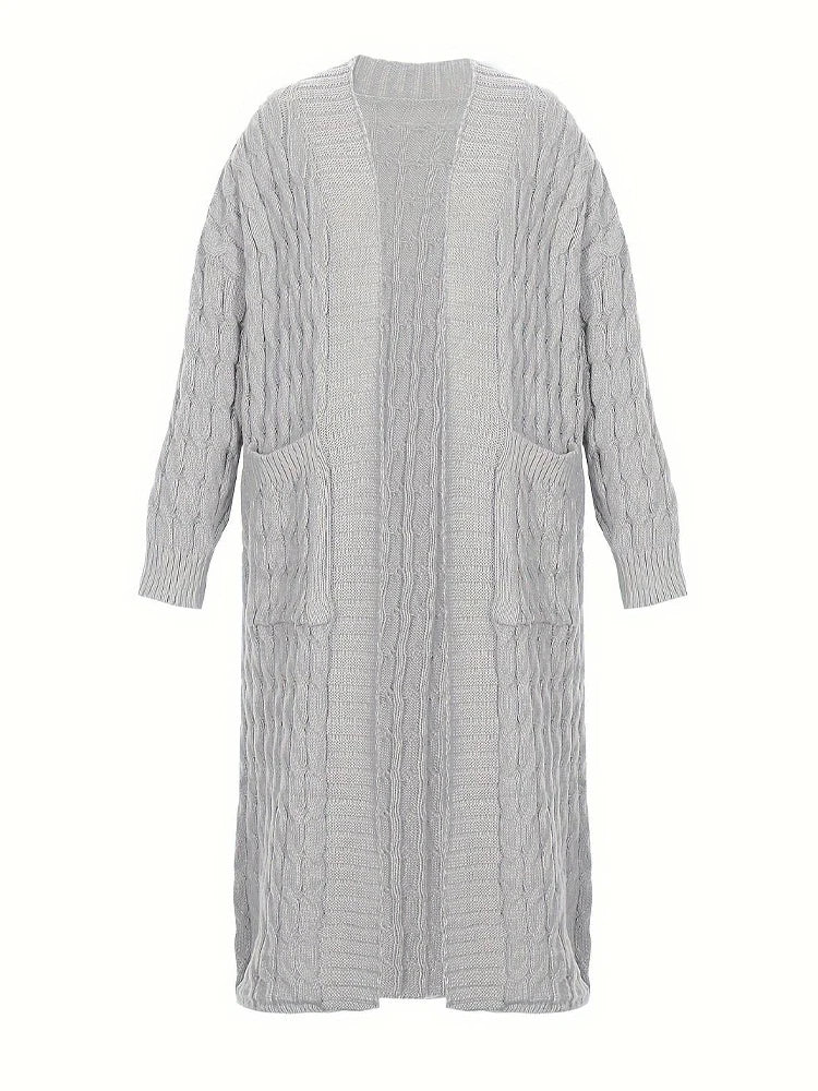 Super Long Cardigan With Pockets