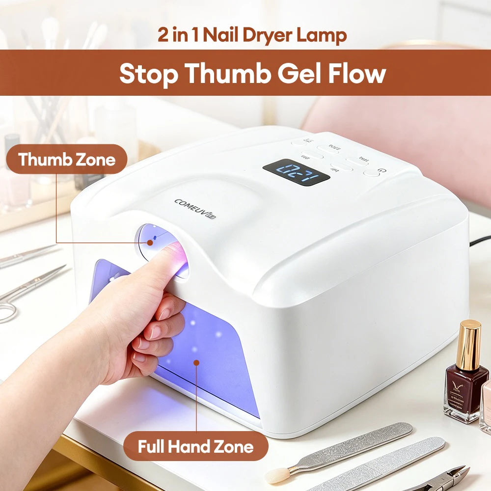 Dual-Mode Professional Nail Curing Lamp