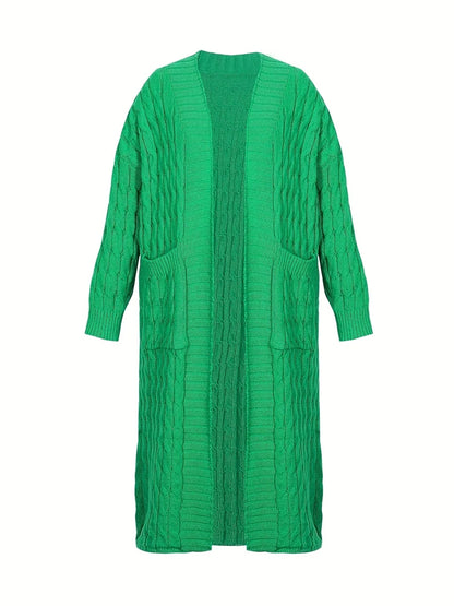 Super Long Cardigan With Pockets