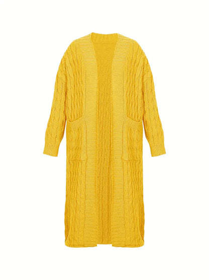 Super Long Cardigan With Pockets