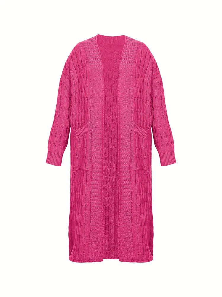 Super Long Cardigan With Pockets