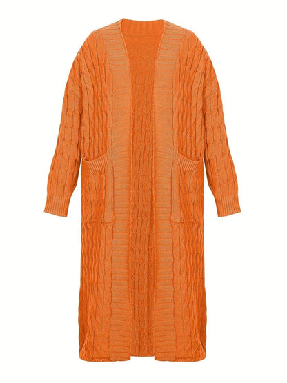 Super Long Cardigan With Pockets