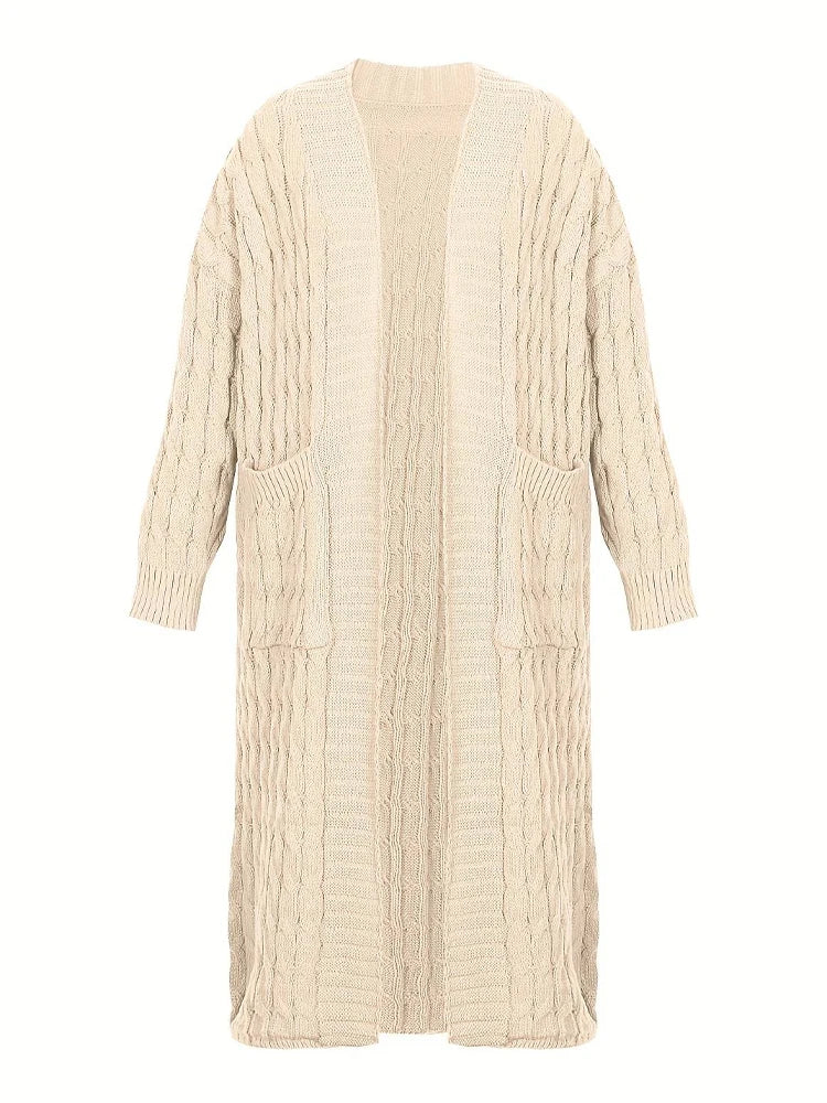 Super Long Cardigan With Pockets