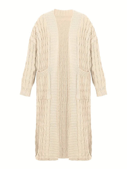 Super Long Cardigan With Pockets
