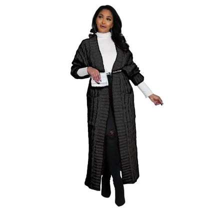Super Long Cardigan With Pockets