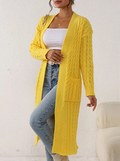 Super Long Cardigan With Pockets