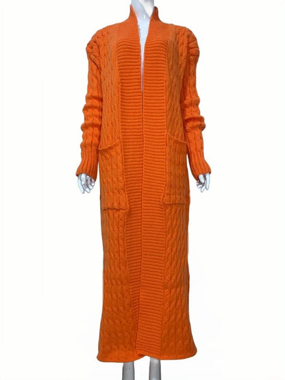 Super Long Cardigan With Pockets