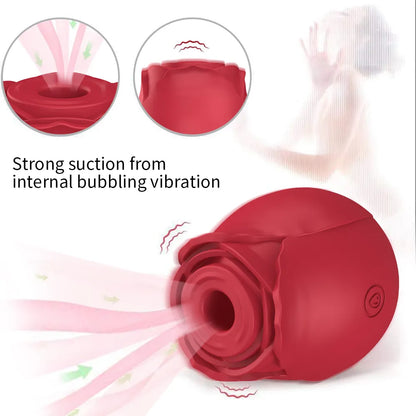 Rose Vibrator Nipple Sucker