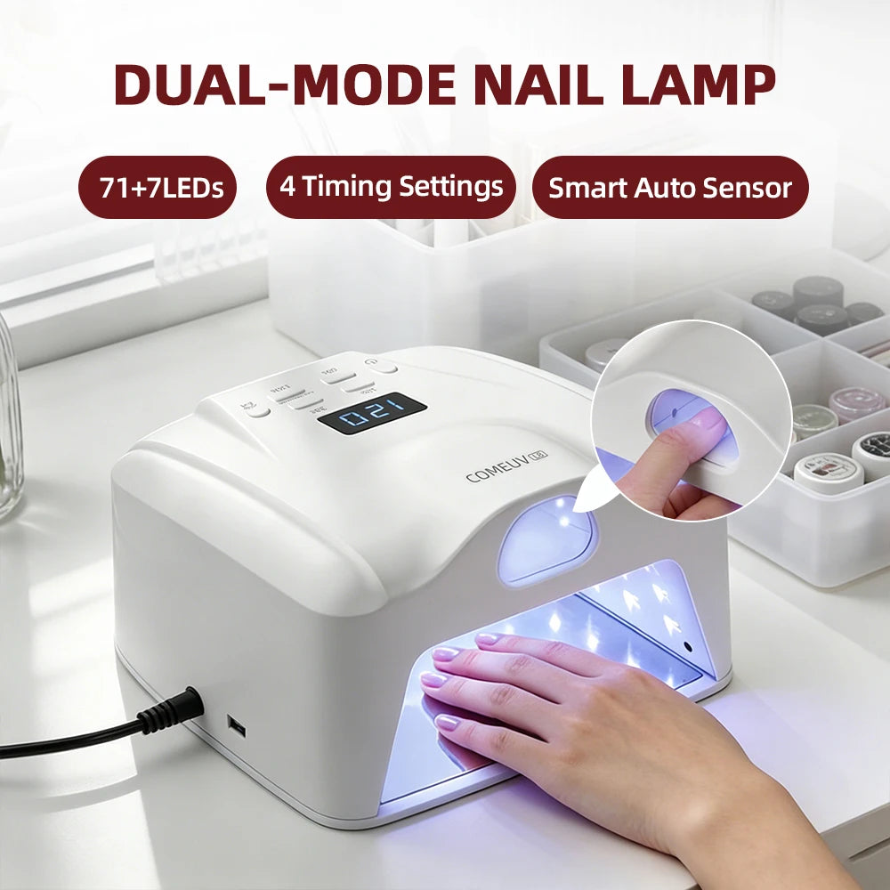 Dual-Mode Professional Nail Curing Lamp