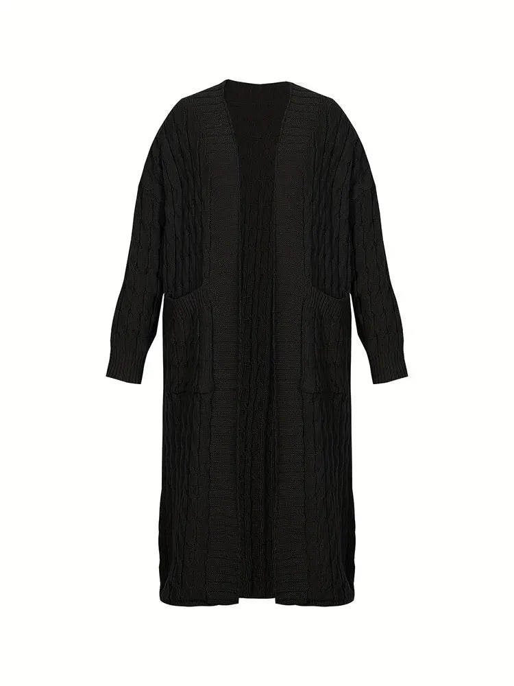 Super Long Cardigan With Pockets