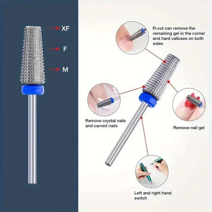 Professional Ceramic 5 in 1  Nail Drill Bit