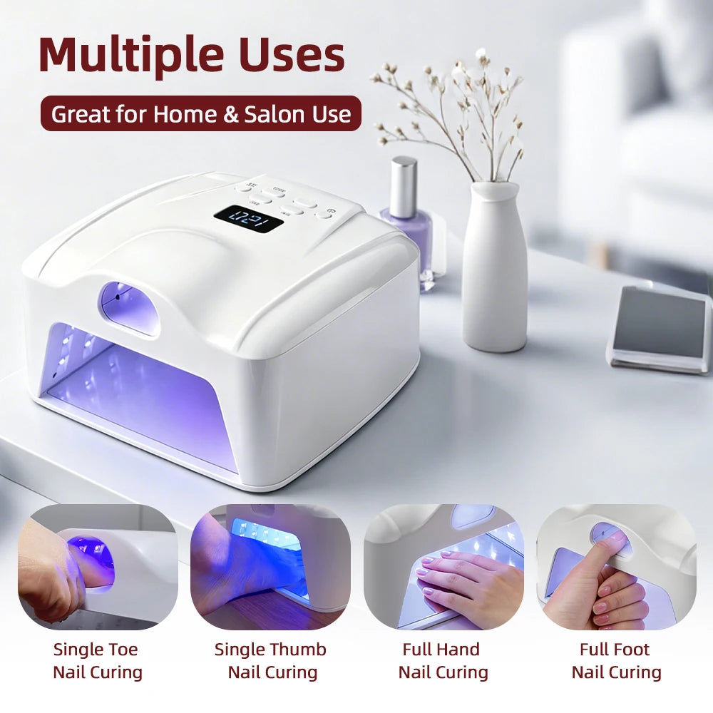 Dual-Mode Professional Nail Curing Lamp