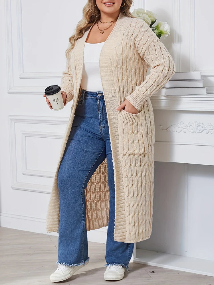 Super Long Cardigan With Pockets