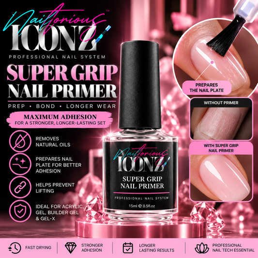 Nailtorious Iconz Super Grip Nail Primer – 15ml