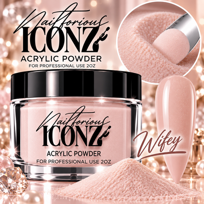 Nailtorious Iconz Professional Acrylic Powder – 2 oz