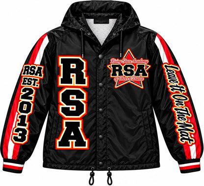 RSA National Champion Black Windbreaker Jacket