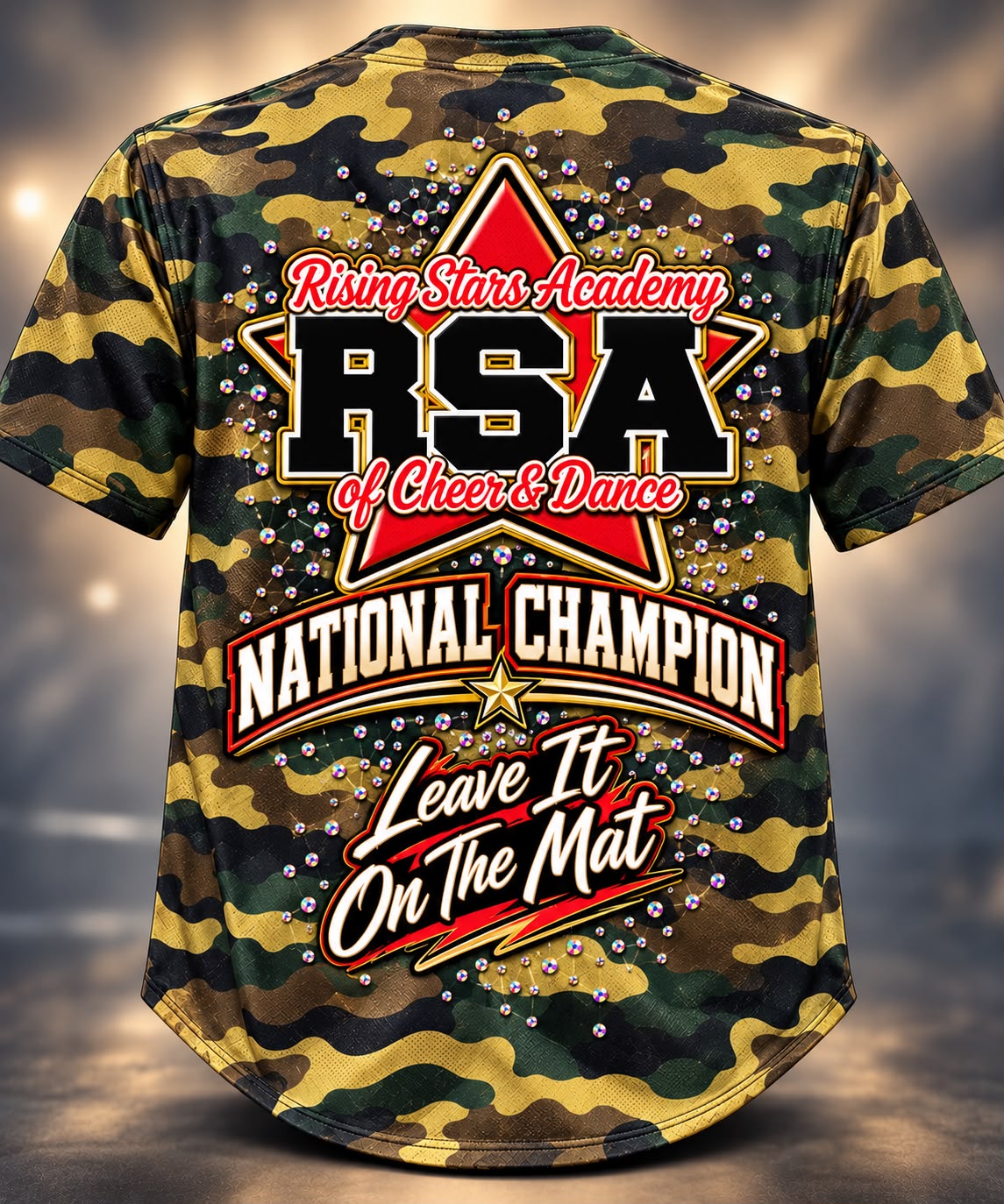 RSA Baseball Jersey with Rhinestones