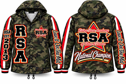 RSA National Champion Camouflage Windbreaker
