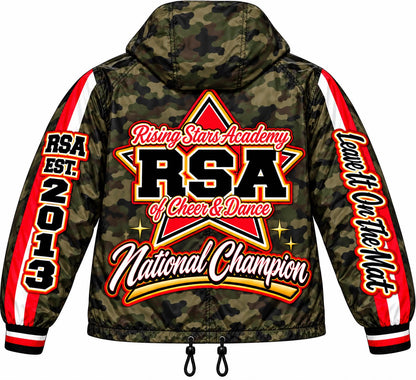 RSA National Champion Camouflage Windbreaker