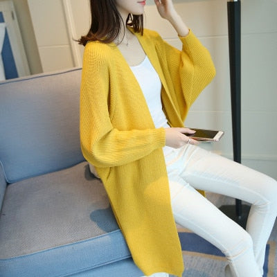 Long Cardigan Women Sweater