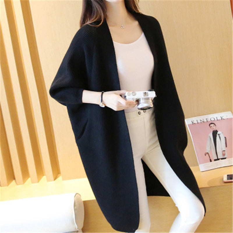 Long Cardigan Women Sweater